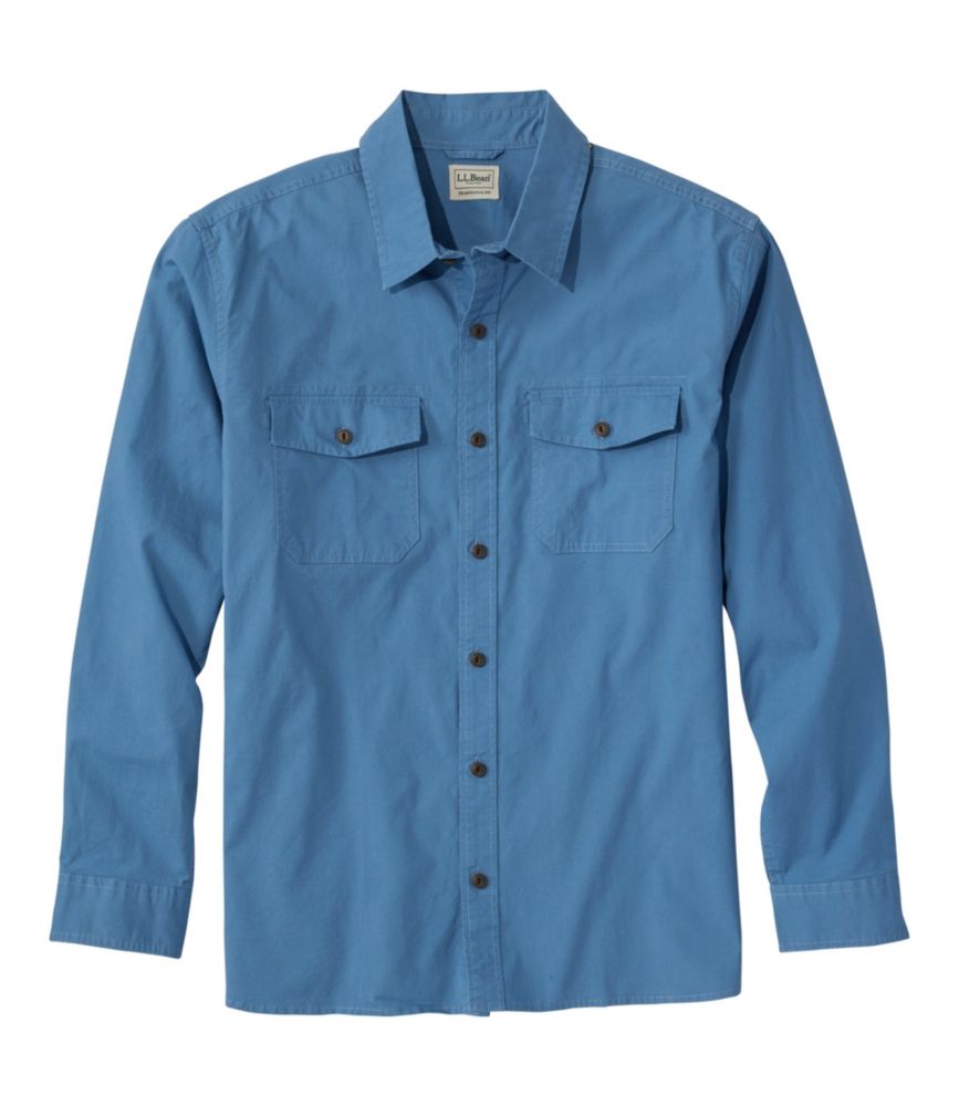 Men's Riverton Ripstop Shirt, Long-Sleeve, Traditional Untucked Fit