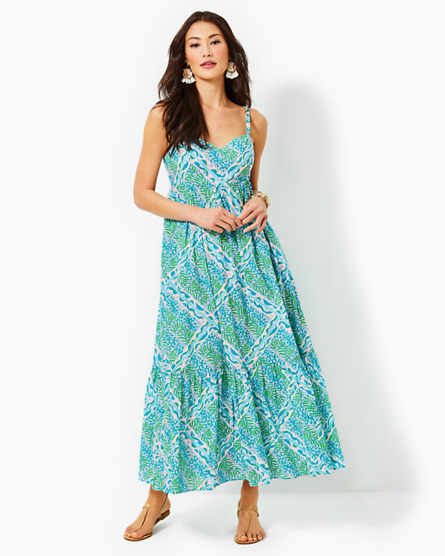 Hiedi Cotton Maxi Dress