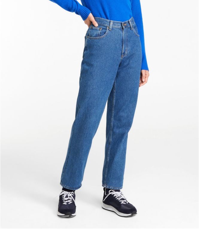 Women's Double L? Jeans, Ultra High-Rise Relaxed Tapered-Leg