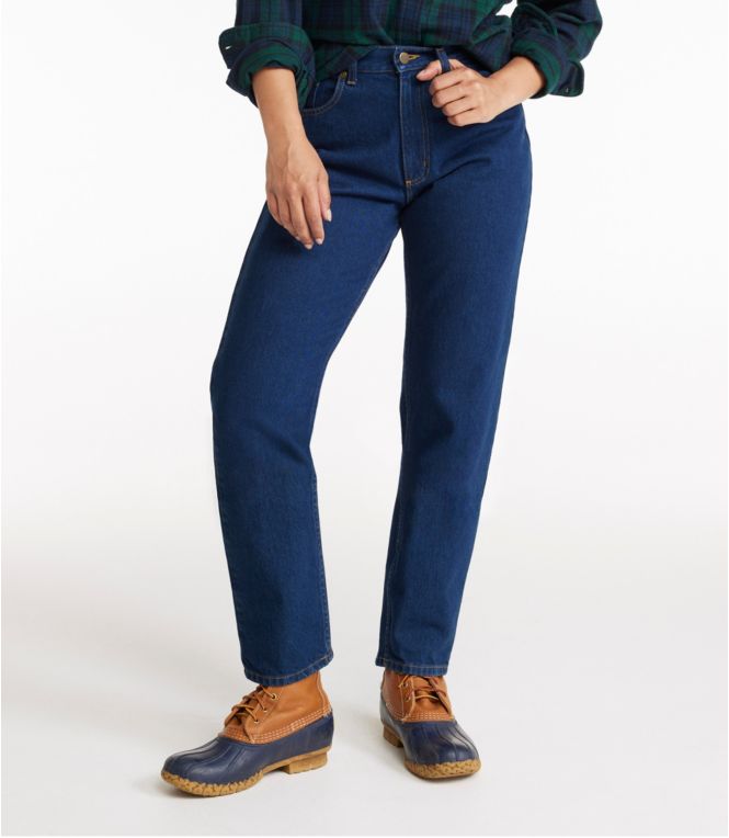 Women's Double L? Jeans, Ultra High-Rise Relaxed Tapered-Leg