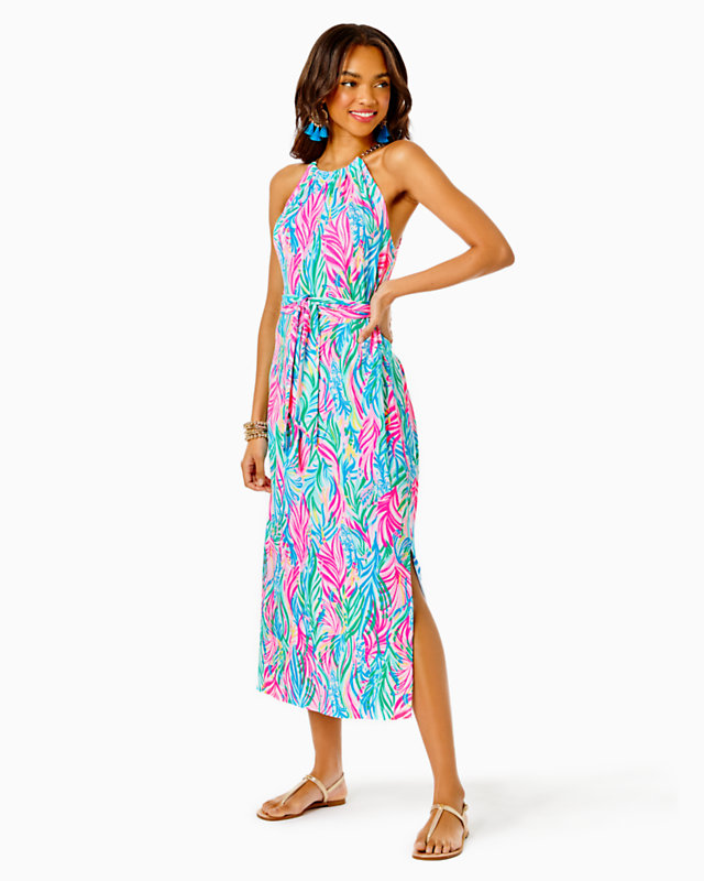 Bingham Halter Midi Dress