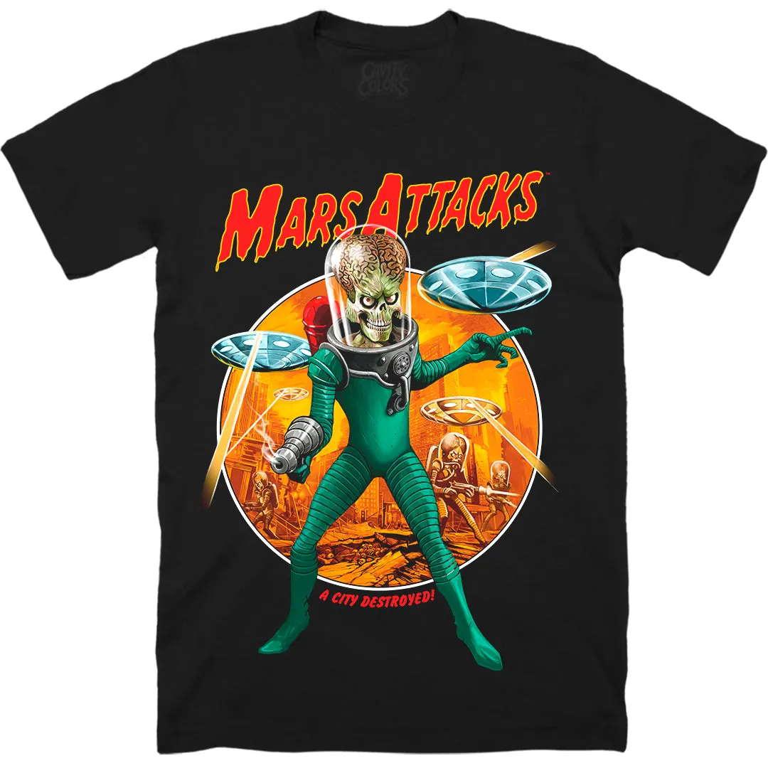 MARS ATTACKS: CITY DESTROYED - T-SHIRT