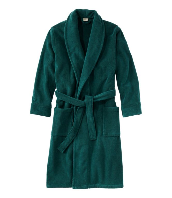 Men's Terry Cloth Organic Cotton Robe