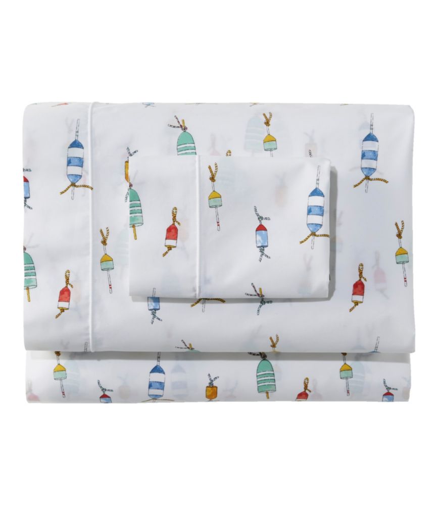 Sara Fitz Buoy Percale Sheet Collection