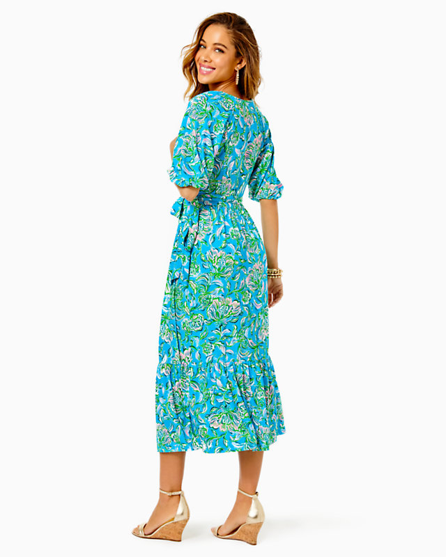 Brantley Midi Wrap Dress