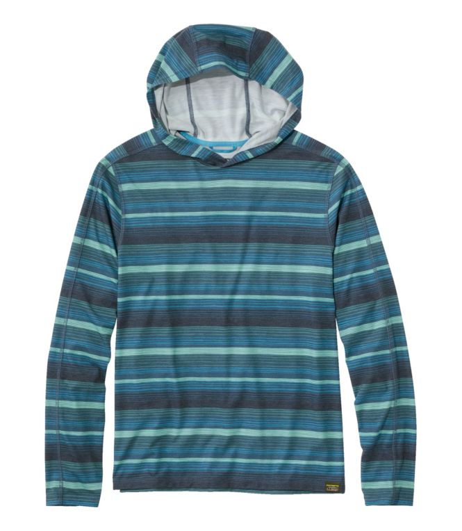 Men's Everyday SunSmart? Tee, Long-Sleeve Hoodie Stripe