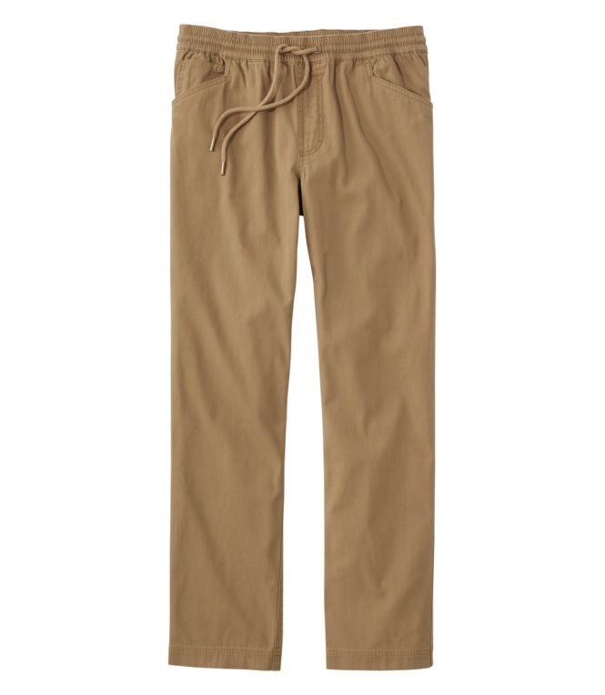 Men's BeanFlex? Canvas Pants, Pull-On, Standard Fit, Straight Leg