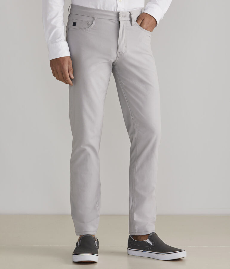 On-The-Go Canvas 5-Pocket Pants