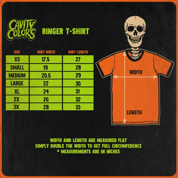 CAMP ARAWAK - RINGER T-SHIRT