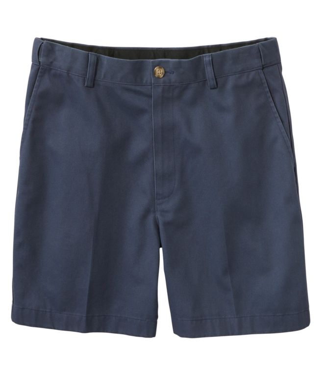 Men's Wrinkle-Free Double L? Chino Shorts, Natural Fit, Hidden Comfort Waist, 8