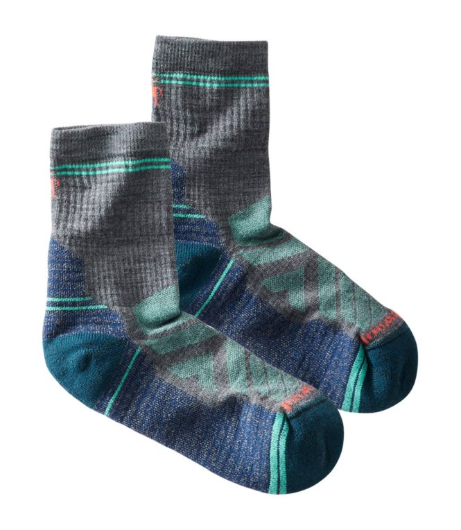 Women's Smartwool Hike Light Cushion Mid-Crew Socks, Striped