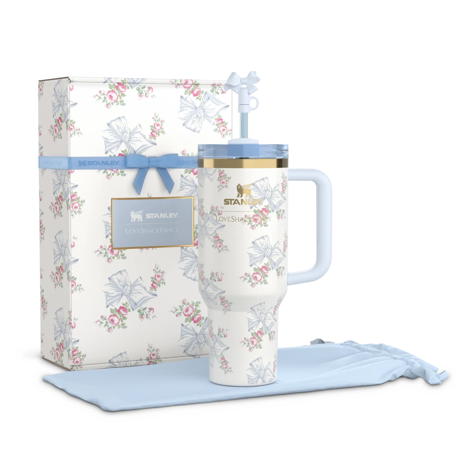 The Stanley X LoveShackFancy Holiday Quencher | 40 OZ