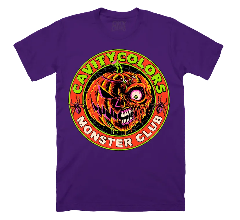 MONSTER CLUB - T-SHIRT (PURPLE)