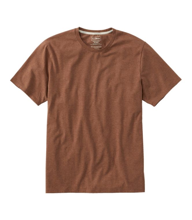 Men's Comfort Stretch Pima Tee Shirt, Short-Sleeve