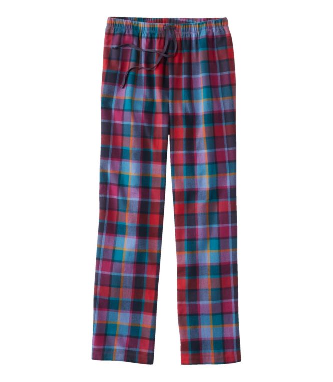 Women's L.L.Bean Flannel Sleep Pants, Plaid