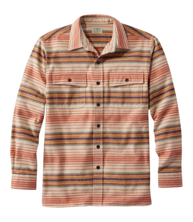 Men's Chamois Shirt, Traditional Fit, Stripe