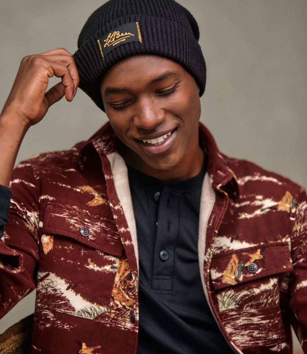 Men's Signature Cotton Beanie