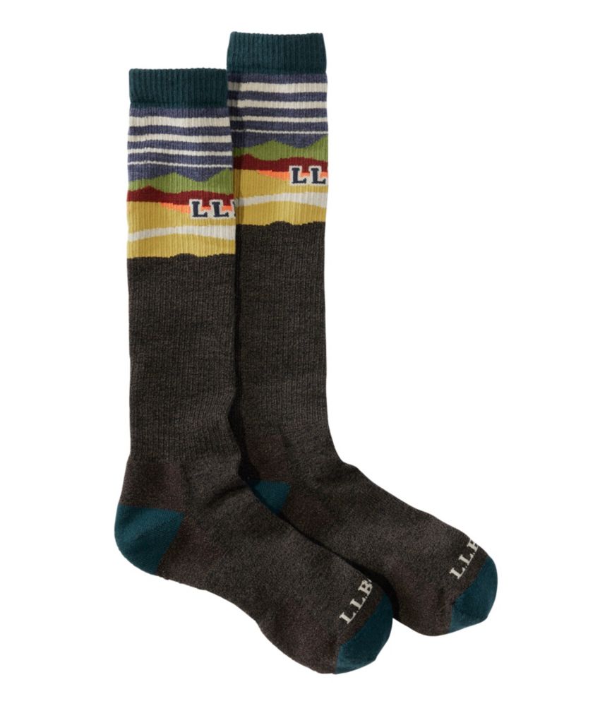 Adults' Katahdin Over the Calf Hiker Socks, Mountain