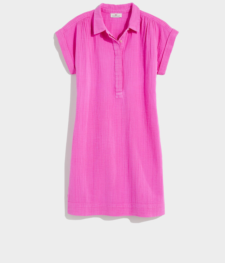 Seastitch Double Gauze Margo Shirt Dress