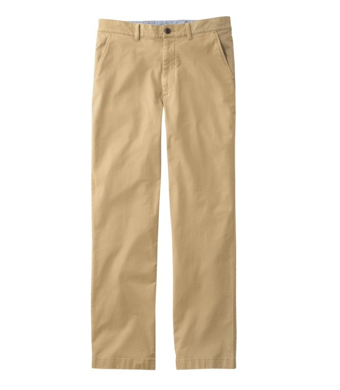 Men's Lakewashed? Stretch Khakis, Natural Fit, Straight Leg